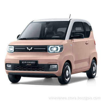 Long Battery Life Wuling Hongguang Mini Ev New Energy Electric Cars Made In China